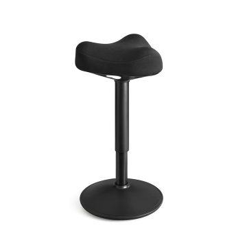 Bar stool 36x83cm., black