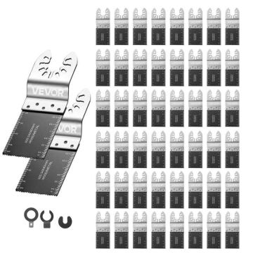 Oscillating tool blades VEVOR SS-50PCS, 50 pcs, 34 × 90 mm
