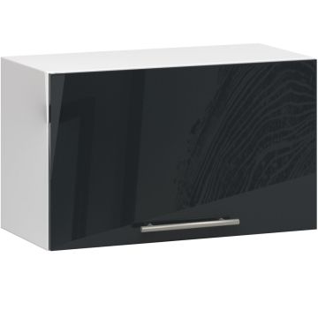 Szafka kuchenna wisząca OLIWIA W60OK, biało-szara, 60 × 29 × 30 cm