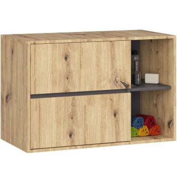 Szafka łazienkowa wisząca VAMI W90, 2 szuflady, różne kolory, 90 × 60 × 45,5 cm