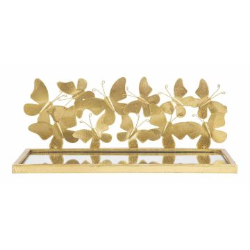 Półki wiszące Motyle, 2 szt., 43 × 16,5 × 19,2 cm