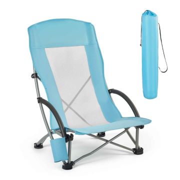 Leżak plażowy VEVOR DH-30114, składany, 720 × 790 × 580 mm