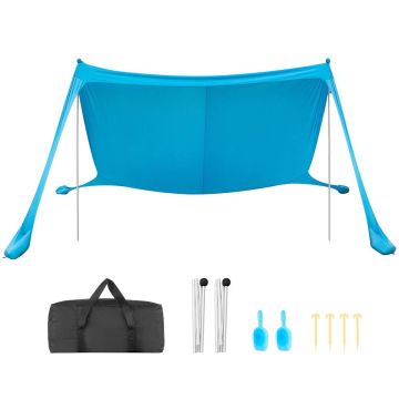 Namiot plażowy VEVOR TM003, z workami z piaskiem, 3,4 × 3,4 × 2 m