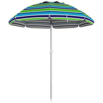 Parasol plażowy, Ø178 × 205 cm