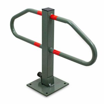 Blokada miejsc parkingowych BITUXX, z zamkiem zintegrowanym, 3 klucze, 46 × 70 × 5 cm