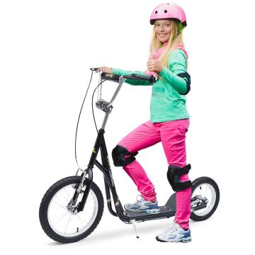 Scooter Homcom 135x58x100cm., black/silver color