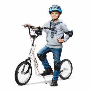Scooter Homcom 139x58x96cm., white/black