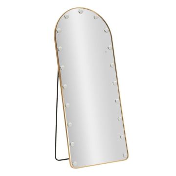 Lustro stojące LED Hollywood, 70 × 170 × 6 cm