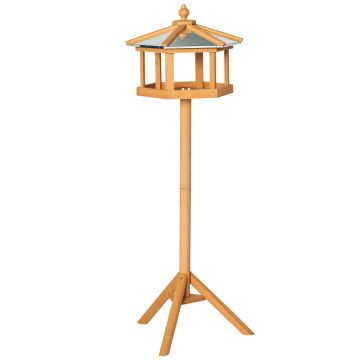 Bird feeder PawHut 40x113cm., light brown