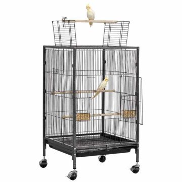 Bird cage VEVOR, With open top, 46 × 77 × 46 cm