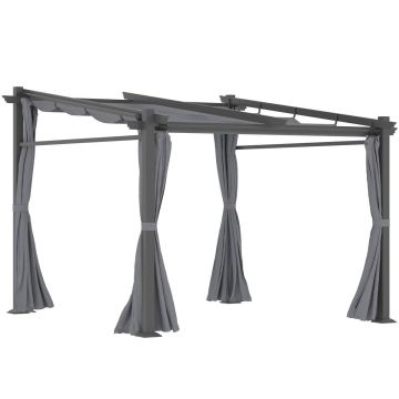 Altana Outsunny 297x295x230cm, ciemnoszara