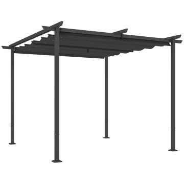 Altana Outsunny 300x300x227cm, ciemnoszara