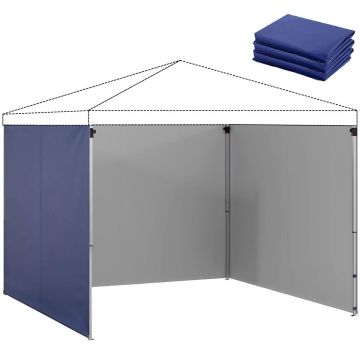 Gazebo side panels, 3 pcs., for 3 × 3 m gazebo, 300 × 200 cm