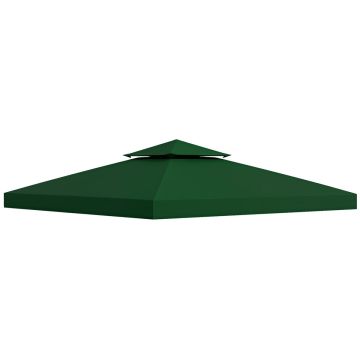 Dach altany Outsunny 300x300cm., zielony
