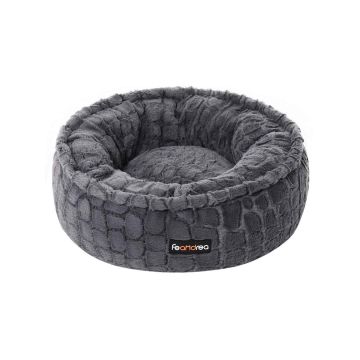 Miękkie legowisko dla zwierząt 50 cm, szare