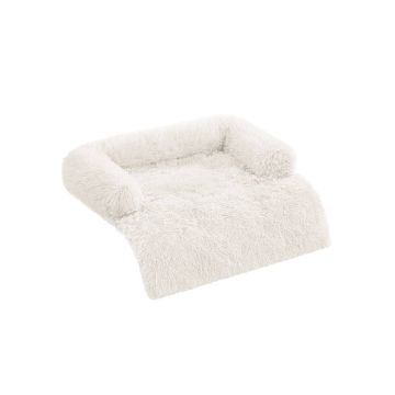 Dog bed 95x85x16cm., white