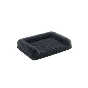 Dog bed 106x80x23cm., dark gray