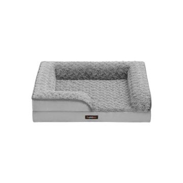 Dog bed 71x58x16cm., gray