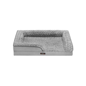Dog bed 91x68x16cm, gray