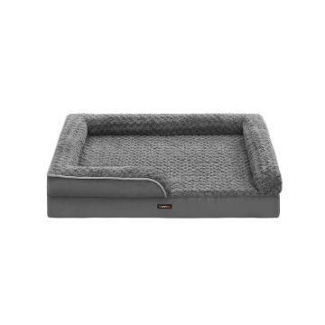 Dog bed 106x81x18cm, gray