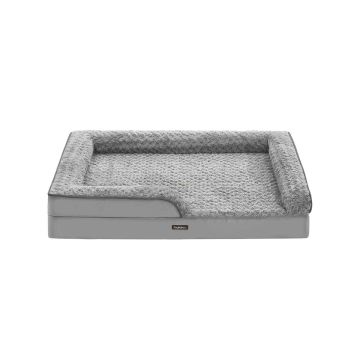 Dog bed 122x89x18cm, gray