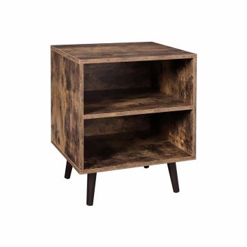 Otwarty stolik nocny, styl retro
