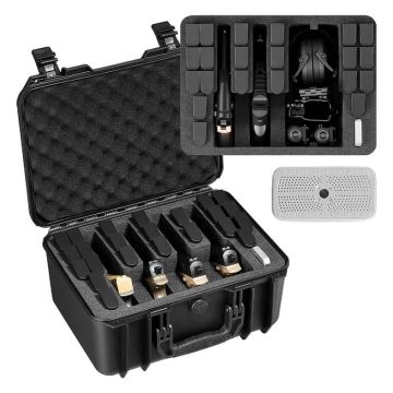 Futerał na pistolet VEVOR 382718, na 4 pistolety, 23 magazynki, 40,4 × 31,9 × 19,2 cm