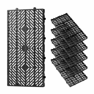 Tacki plastikowe VEVOR wsfcb6030, 6 szt., 60 × 30 × 3 cm