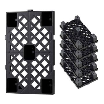 Tacki plastikowe VEVOR WSWG5050, 6 szt., 50 × 30,5 × 10 cm