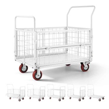 Platform trolley VEVOR TC7010, 6 in 1, 113 × 107 × 67.5 cm