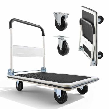 Platform trolley VEVOR YZ8021, foldable, 900 × 870 × 610 mm