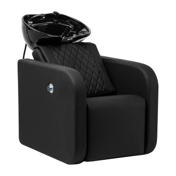Hair washing station Gabbiano Sylvia, Electric, with massage, Black