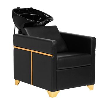 Hair washing station Toledo, Black and gold