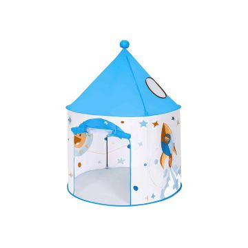 Play tent for children, white/blue