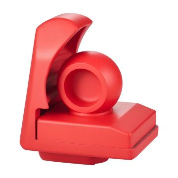 Trailer hitch lock VEVOR HS-OHS05-L, 3 keys, Red, 93 × 110 × 65 mm
