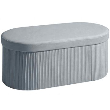 Ławka do przedpokoju, pojemnik do przechowywania 72 l, 76 × 35 × 38 cm