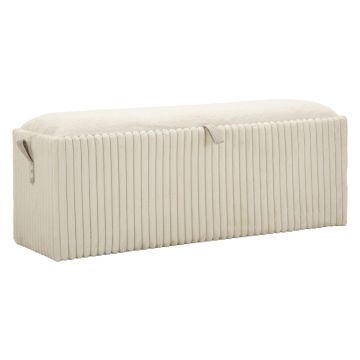 Ławka do przedpokoju Göteborg, ze schowkiem, 113 × 44 × 41 cm