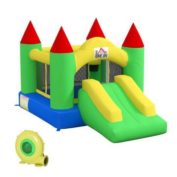 Dmuchana trampolina Homcom 300x180x155cm, różne kolory