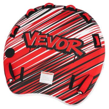 Nadmuchiwana pontonowa łódź do holowania VEVOR SS-1012, 3 osoby, 1 punkt holowniczy, 1650 × 1620 × 360 mm