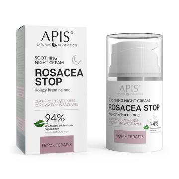 Łagodzący krem ​​na noc ROSACEA-STOP Home terApis