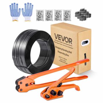 Zestaw do ręcznego spinania taśmą PET VEVOR CL-PET600, 5 sztuk, 265 × 60 × 175 mm