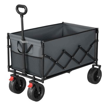 Wózek ręczny SONGMICS GFW201G101, 200 l, szary, 55 × 91 × 98 cm