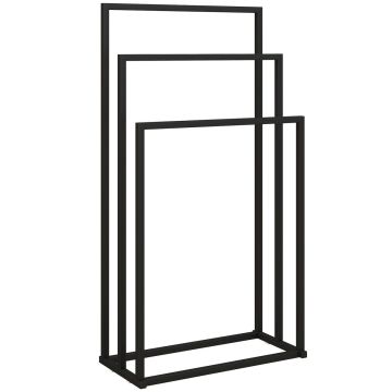 Towel rack, 3 bars, 45 × 85 × 21.5 cm