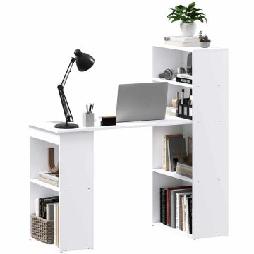 Biurko Homcom 120x55x120cm., białe