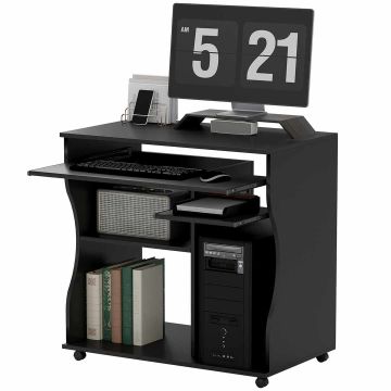 Desk Homcom 80x48x75cm., black