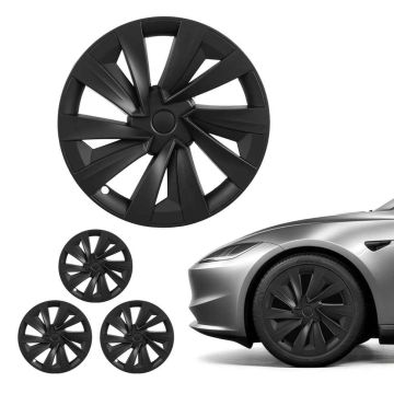 Osłony kół VEVOR TMY2025-R19-10, 4 szt., czarne, Ø525 × 63 mm