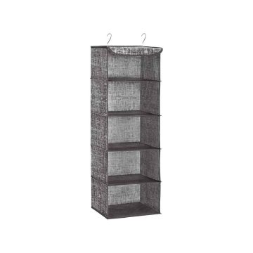 Hanging organizer - shelf, gray