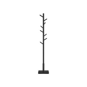 Coat rack 30x30x176cm., black