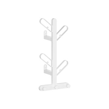 Clothes rack 13x19x41cm., white