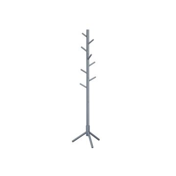 Coat rack 47x47x175cm., gray